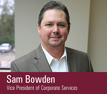 Sam Bowden - Vice President of Corporate Services